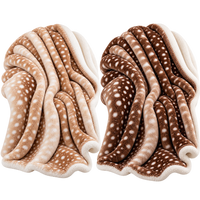 Fawn Print Blanket