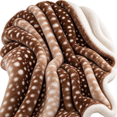 Fawn Print Blanket