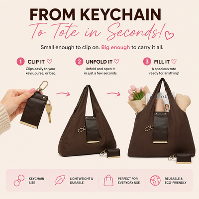 The Foldable Tote Bag